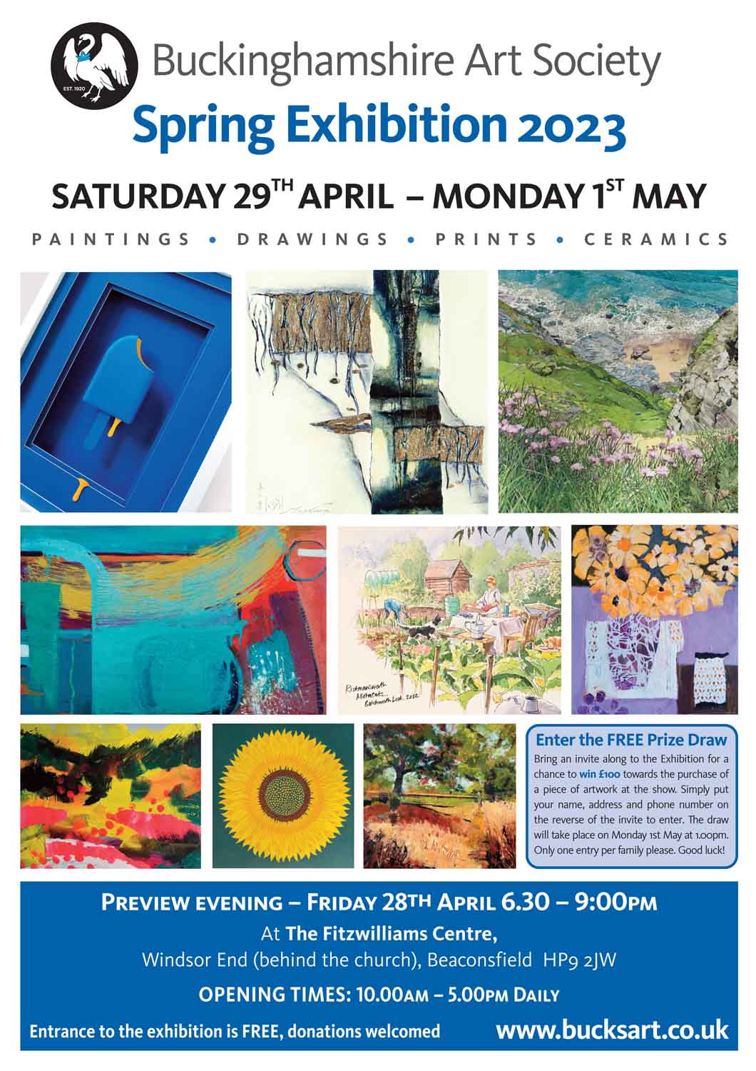 Bucks Art Society Spring Exhibition 2023 - Antonia Glynne Jones